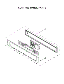 Control Panel Parts parts for Kitchenaid Built-In Microwave KMBP100ESS02 from AppliancePartsPros.com
