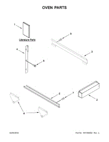 Oven Parts parts for Kitchenaid Built-In Microwave KMBP107EBS02 from AppliancePartsPros.com