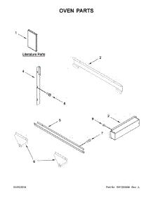 Oven Parts parts for Kitchenaid Built-In Microwave KMBP107ESS02 from AppliancePartsPros.com