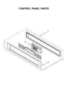 Control Panel Parts parts for Kitchenaid Built-In Microwave KMBP107ESS02 from AppliancePartsPros.com
