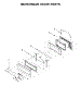 Microwave Door Parts
