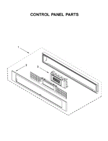 Control Panel Parts parts for Kitchenaid Built-In Microwave KMBP107ESS03 from AppliancePartsPros.com