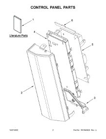 Control Panel Parts parts for Kitchenaid Microwave/Hood Combo KMHC319LBS00 from AppliancePartsPros.com