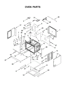 Oven Parts parts for Kitchenaid Wall Oven/Microwave Combo KOCE500EBL09 from AppliancePartsPros.com