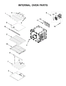 Internal Oven Parts parts for Kitchenaid Wall Oven/Microwave Combo KOCE500EBS08 from AppliancePartsPros.com