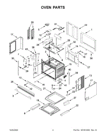 Oven Parts parts for Kitchenaid Wall Oven/Microwave Combo KOCE500EBS20 from AppliancePartsPros.com