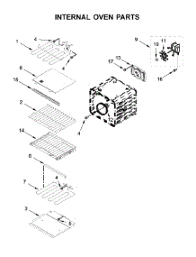 Internal Oven Parts parts for Kitchenaid Wall Oven/Microwave Combo KOCE500ESS09 from AppliancePartsPros.com