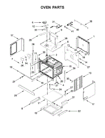 Oven Parts parts for Kitchenaid Wall Oven/Microwave Combo KOCE507EBS03 from AppliancePartsPros.com