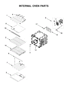 Internal Oven Parts parts for Kitchenaid Wall Oven/Microwave Combo KOCE507EBS05 from AppliancePartsPros.com
