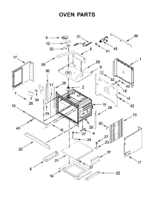 Oven Parts parts for Kitchenaid Wall Oven/Microwave Combo KOCE507EBS06 from AppliancePartsPros.com