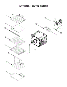 Internal Oven Parts parts for Kitchenaid Wall Oven/Microwave Combo KOCE507EBS06 from AppliancePartsPros.com