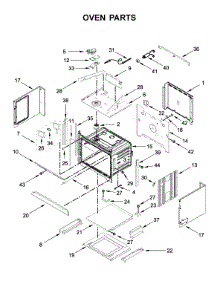 Oven Parts parts for Kitchenaid Wall Oven/Microwave Combo KOCE507EBS07 from AppliancePartsPros.com