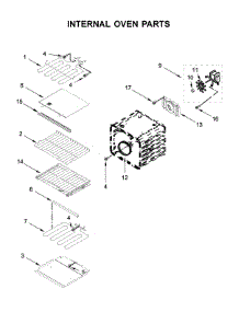 Internal Oven Parts parts for Kitchenaid Wall Oven/Microwave Combo KOCE507EBS07 from AppliancePartsPros.com