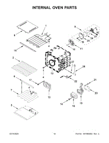 Internal Oven Parts parts for Kitchenaid Wall Oven/Microwave Combo KOCE900HBS22 from AppliancePartsPros.com