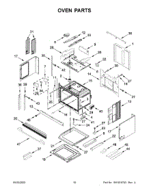 Oven Parts parts for Kitchenaid Wall Oven/Microwave Combo KOCE900HSS20 from AppliancePartsPros.com
