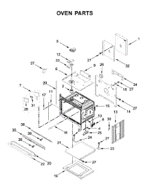 Oven Parts parts for Kitchenaid Electric Wall Oven KODE300ESS05 from AppliancePartsPros.com