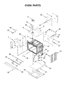 Oven Parts parts for Kitchenaid Electric Wall Oven KODE500ESS05 from AppliancePartsPros.com