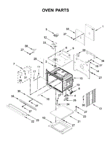 Oven Parts parts for Kitchenaid Electric Wall Oven KODE507ESS05 from AppliancePartsPros.com
