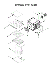 Internal Oven Parts parts for Kitchenaid Electric Wall Oven KODE507ESS05 from AppliancePartsPros.com