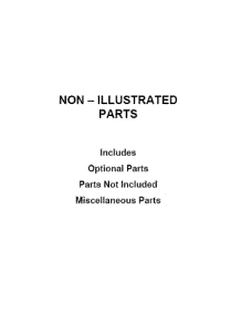 Optional Parts (Not Included) parts for Kitchenaid Electric Wall Oven KOST100ESS04 from AppliancePartsPros.com
