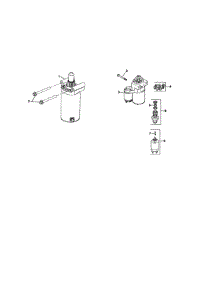 Starter parts for Kohler Lawn & Garden Engine KT725-3058 from AppliancePartsPros.com