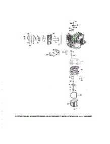 Cylinder Head / Breather parts for Kohler Lawn & Garden Engine KT735-3013 from AppliancePartsPros.com