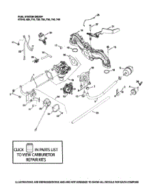 Fuel System parts for Kohler Lawn & Garden Engine KT740-3044 from AppliancePartsPros.com