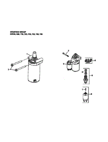 Starter parts for Kohler Lawn & Garden Engine KT740-3044 from AppliancePartsPros.com