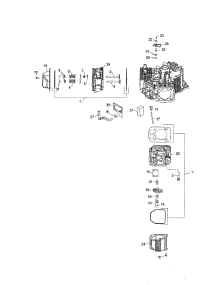 Cylinder Head parts for Kohler Lawn & Garden Engine KT745-3016 from AppliancePartsPros.com