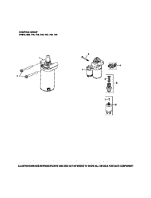 Starter parts for Kohler Lawn & Garden Engine KT745-3043 from AppliancePartsPros.com