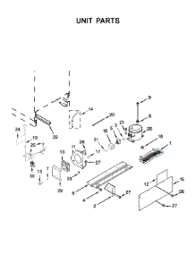 Unit Parts parts for Kitchenaid Wine & Beverage Cooler KUBL204EPA01 from AppliancePartsPros.com