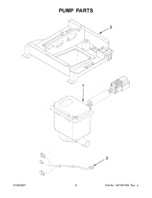 Pump Parts parts for Kitchenaid Freestanding Ice Maker KUID508HPS01 from AppliancePartsPros.com