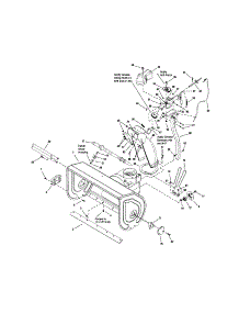 Auger Housing / Chute parts for Snapper Gas Snowblower L1226EX (1695325) from AppliancePartsPros.com