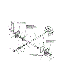 Gear Box - 28" Model parts for Snapper Gas Snowblower L1428E (1695572) from AppliancePartsPros.com