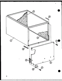 Cabinet parts for Amana Central Air Conditioner LAH3A/P52799-7C from AppliancePartsPros.com
