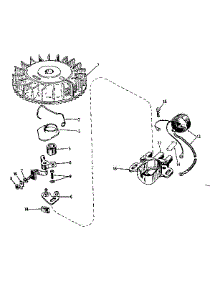 Magneto No. 610673 parts for Lauson Lawn & Garden Engine LAV35M-3362P from AppliancePartsPros.com