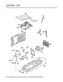 Compressor / Pcb Cover parts for Lg Bottom-Mount Refrigerator LBNC15221V/00 from AppliancePartsPros.com
