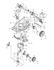 Mower Deck / Cutting Deck parts for Husqvarna Gas Walk-Behind Mower LC221FH-96145003600 from AppliancePartsPros.com