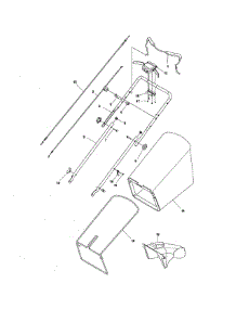 Handle parts for Husqvarna Gas Walk-Behind Mower LC221RH-96145003200 from AppliancePartsPros.com