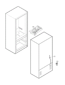 Icemaker Parts parts for Lg Bottom-Mount Refrigerator LDC24370ST/02 from AppliancePartsPros.com