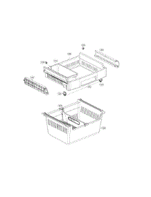 Freezer Parts parts for Lg Bottom-Mount Refrigerator LDCS24223S/02 from AppliancePartsPros.com