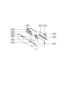 Panel Assembly parts for Lg Dishwasher LDF6920WW from AppliancePartsPros.com