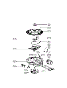 Sump Assembly Parts parts for Lg Dishwasher LDF7932ST from AppliancePartsPros.com
