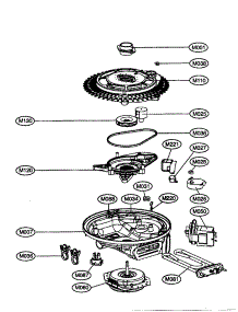 Sump parts for Lg Dishwasher LDF8812ST from AppliancePartsPros.com