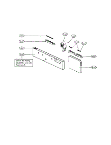 Panel Assembly parts for Lg Dishwasher LDF9810ST from AppliancePartsPros.com