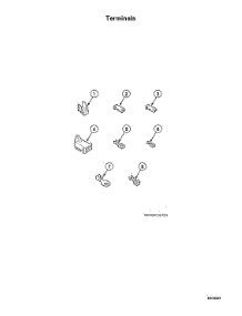 Terminals parts for Speed Queen Dryer LDGE5BGS113TW01-START-S#2001000001 from AppliancePartsPros.com