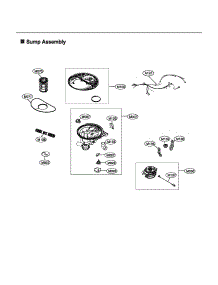 Sump Assy parts for Lg Dishwasher LDT5678SS/00 from AppliancePartsPros.com
