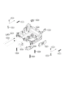 Base Assembly parts for Lg Dishwasher LDT5678ST/00 from AppliancePartsPros.com