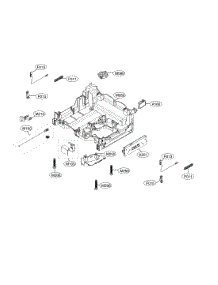 Base Assembly parts for Lg Dishwasher LDT7797BD/00 from AppliancePartsPros.com