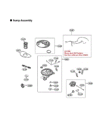 Sump Assy parts for Lg Dishwasher LDT7808BD/00 from AppliancePartsPros.com
